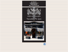 Tablet Screenshot of demedici.be